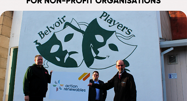 Solar PV Programme roll out begins with Belvoir Players in Belfast
