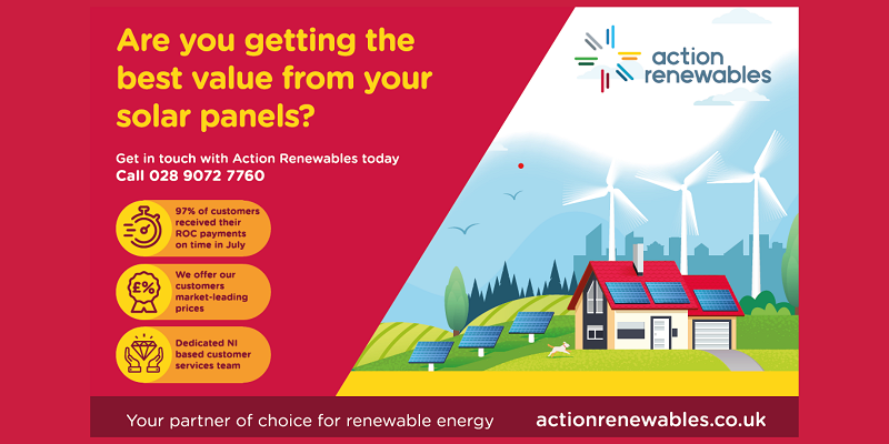 Switch to Action Renewables for export and ROC's